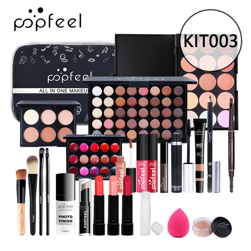 POPFEEL Makeup Full Kit Female - Huda Beauty Makeup Set ulasan dan harga